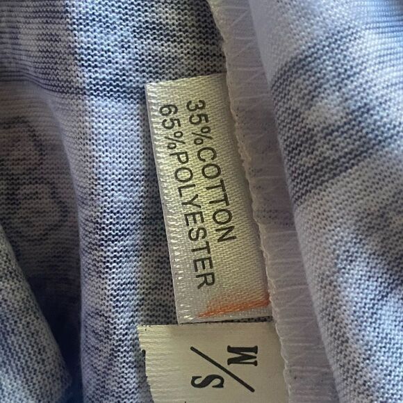 Sacred Threads NWT Gray Design Tunic with Sheer Lace Sleeve. Size S/M - Picture 6 of 9